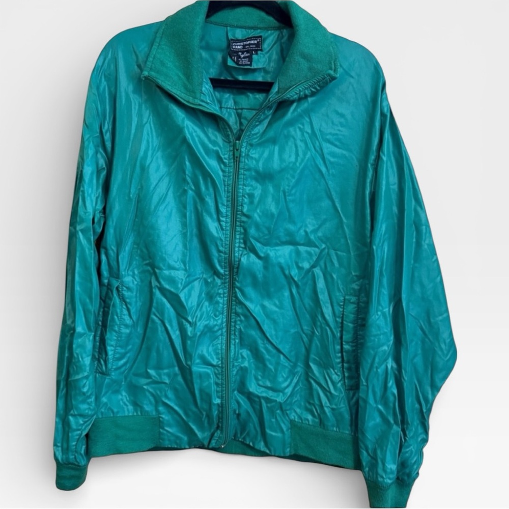 Christopher Radko Green Nylon Jacket